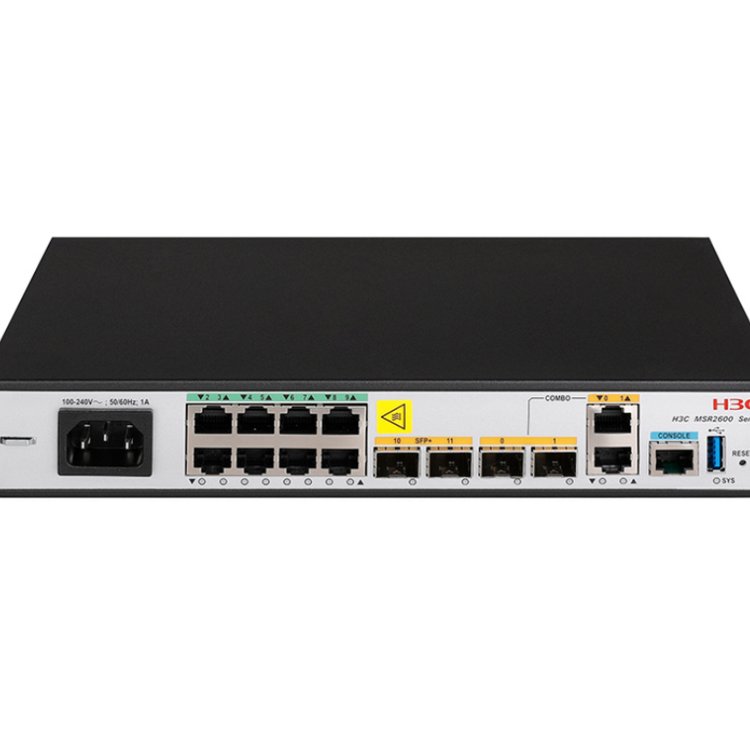 新华三（H3C）路由器 MSR2660-XS万兆综合业务网关