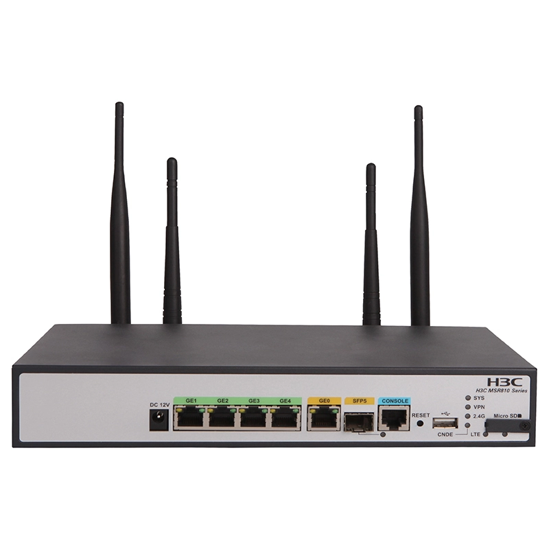 新华三（H3C） MSR810-LM-SI 企业级6端口千兆4G LTE路由器