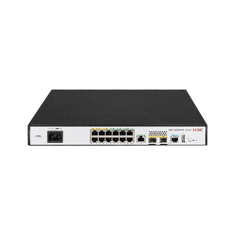 新华三（H3C） MSR2600-15-X1 千兆综合业务网关(2GE+5SFP WAN+8GE LAN)