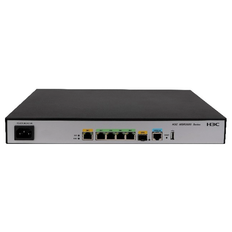 新华三（H3C） MSR2600-6-X1 千兆综合业务网关(2GE WAN+4GE LA